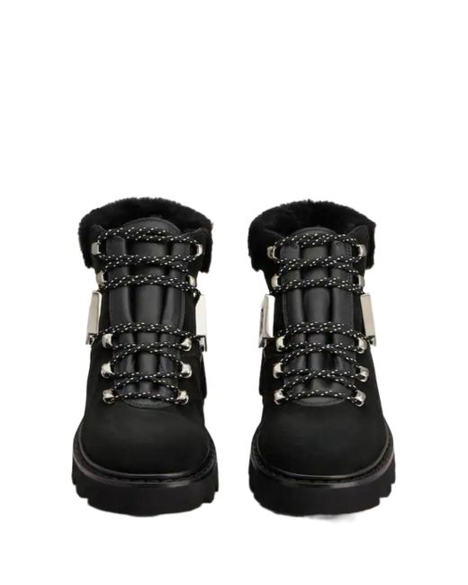 Roger Vivier Black Viv' Rangers Truck Booties