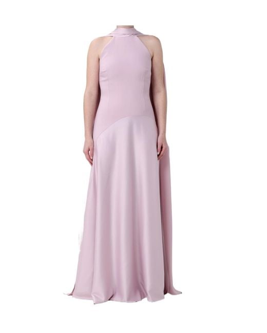 Solace London Purple Sleeveless Dress