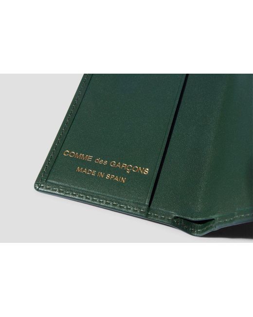 Comme des Garçons Green Comme Des Garçons Wallet Classic Bi-Fold Wallet for men