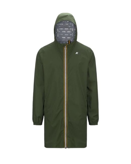K-Way Green Thomas Parka for men