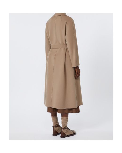 Max Mara Natural Belted Coats