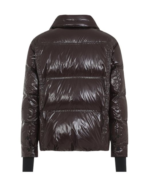 Moncler Black Grenoble Tecka Logo Detailed Quilted Jacket for men