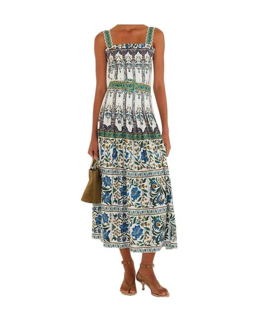 Farm Rio Blue Manoela Dress