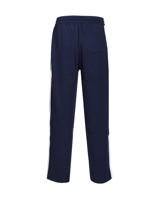 Polo Ralph Lauren Blue Side Stripe Track Pants for men