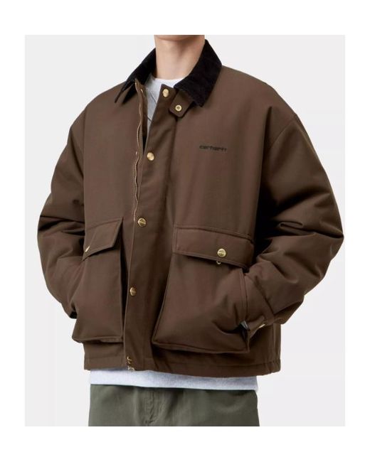 Carhartt Brown Quentin Jacket for men