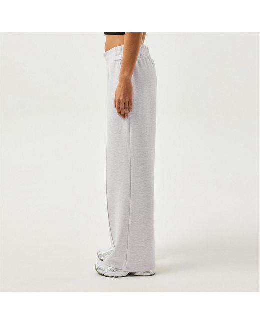 Varley White Elastic Waist Sweatpants