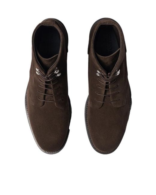 Scarosso Brown Eva Laced Boots