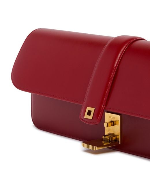 Khaite Red Blake Clutch Bag