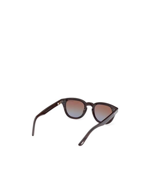 Tom Ford Metallic Square Sunglasses for men