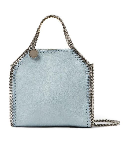 Stella McCartney Blue Falabella Tiny Shoulder Bag