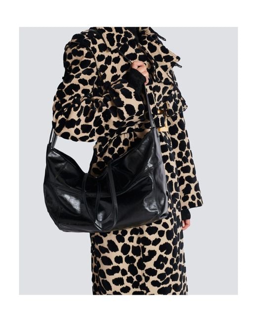 Balmain Black Shopper-Type Bag