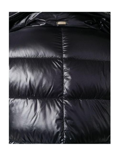 Herno Black Zip Down Jacket