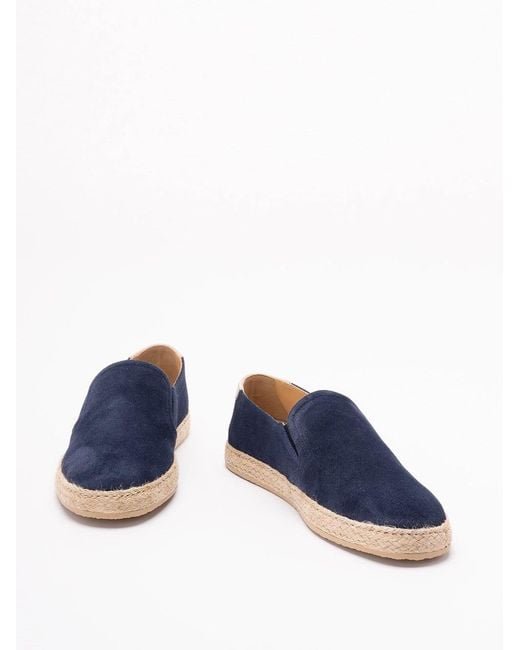 Brunello Cucinelli Blue Slip-On Espadrilles for men