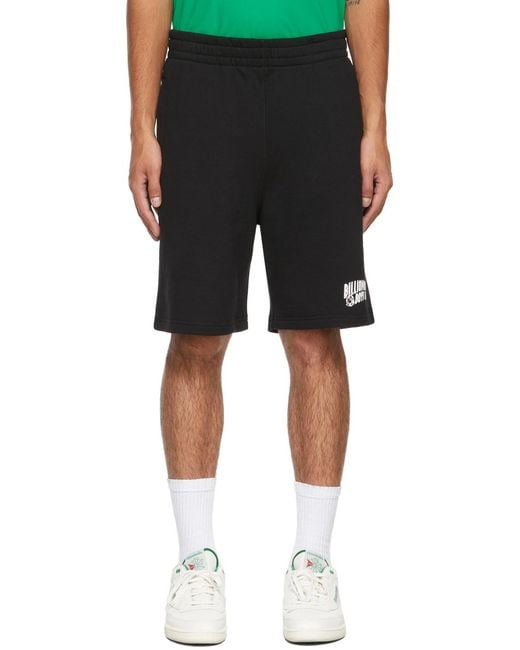 BBCICECREAM Black Logo Patch Track Shorts for men