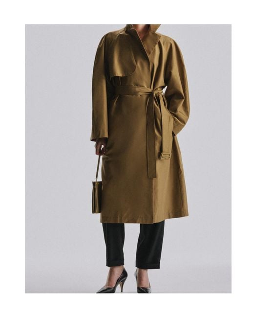 The Row Natural Amapola Belted Trench Coat