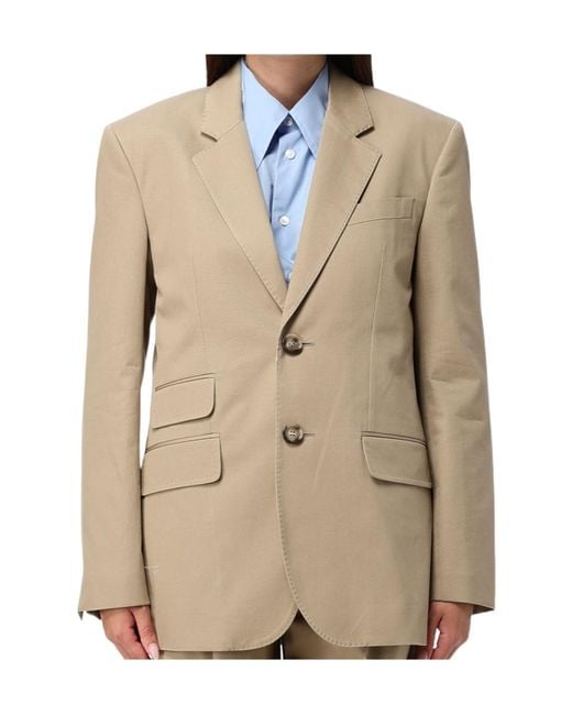 AMI Natural Lapel Long-Sleeved Suit Jacket