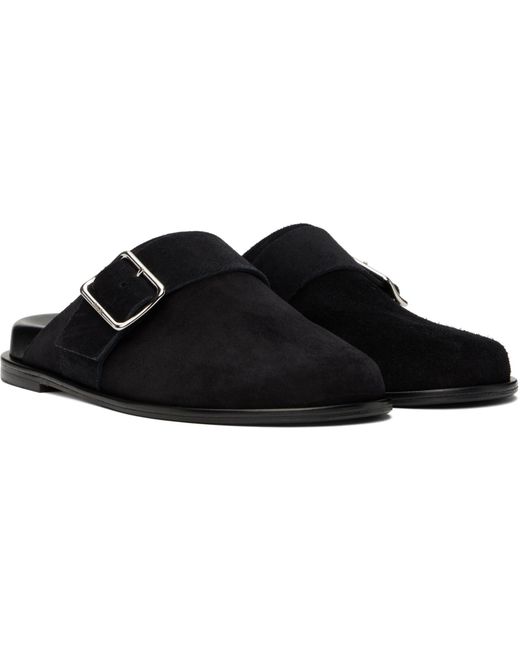Aeyde Black Finja Mules