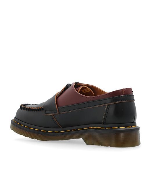 MM6 by Maison Margiela Black X Dr. Martens Lace-Up Shoes