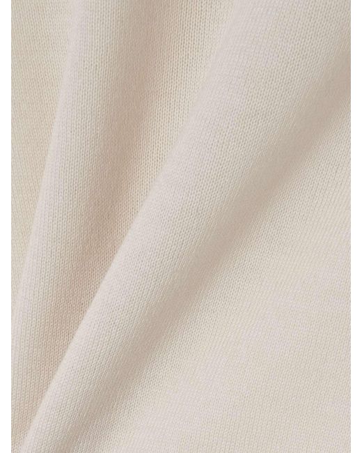 Wardrobe NYC White Fine-Knit Jumper