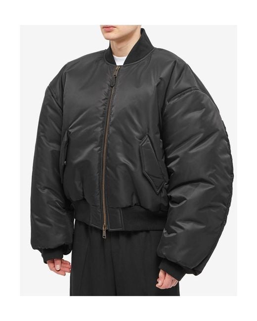 Balenciaga Black Bomber for men