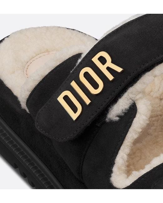 Dior Black Act Slide