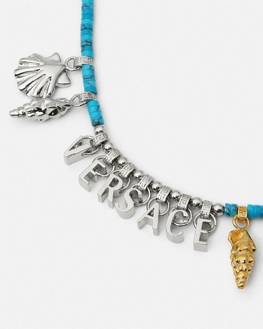 Versace Metallic Icons De La Mer Necklace