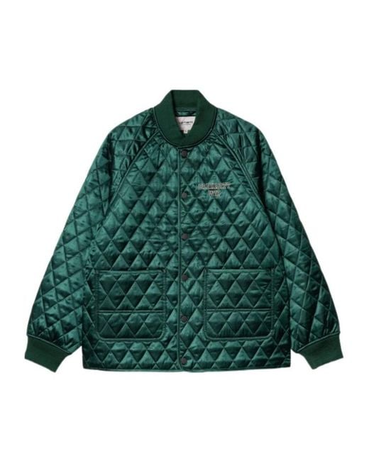 Carhartt Green Alumni Liner Jacket for men
