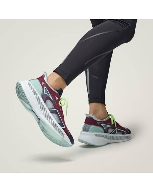 Adidas By Stella McCartney Purple Ultraboost 5 Lace-Up Sneakers