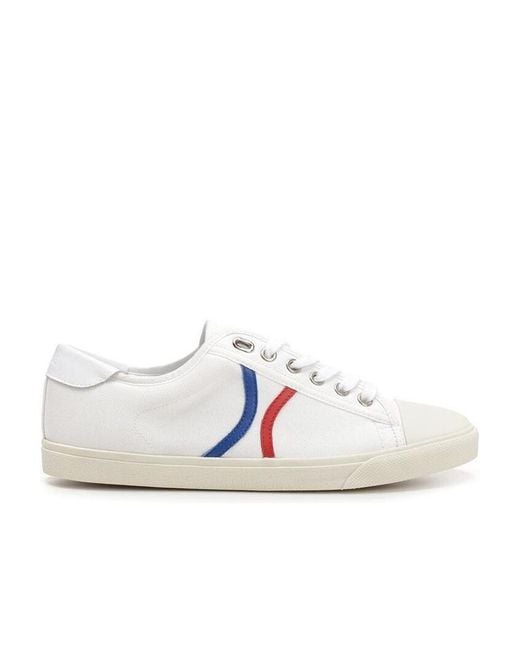 Céline White Low-Cut Lace Casual Sneakers