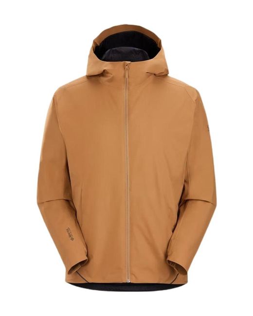 Arc'teryx Brown Solano Soft Shell Jacket for men