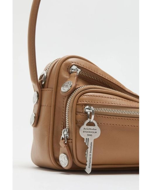 Acne Brown Camero Party Shoulder Bag for men
