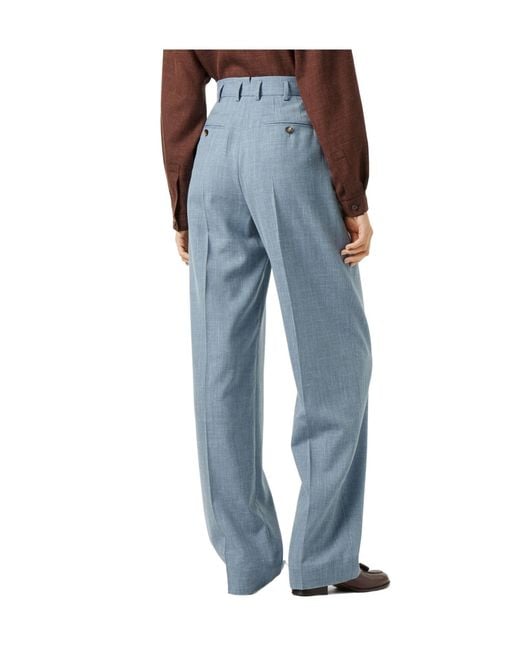 Loro Piana Blue Hector Trousers