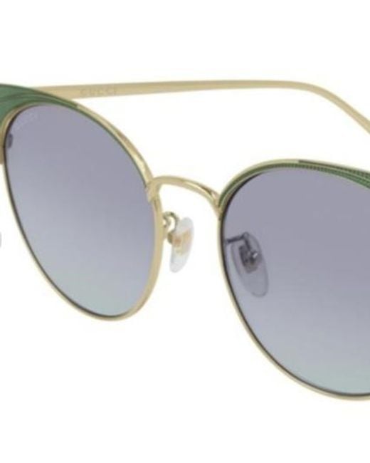 Gucci White Logo Details Sunglasses
