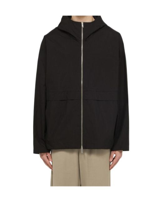 Studio Nicholson Black Zip-Up Casual Jacket for men