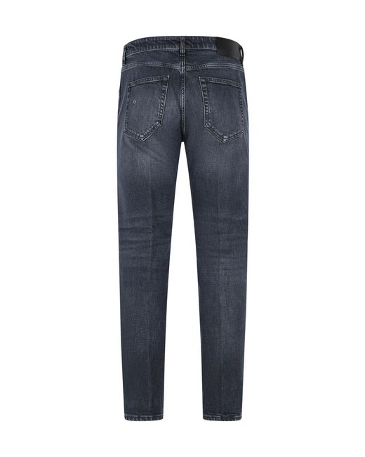 Pt05 Blue Belt-Loop Jeans for men