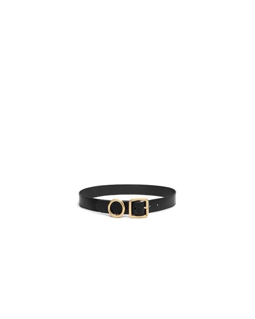 Jacquemus White The Regalo Shape Buckled Belt