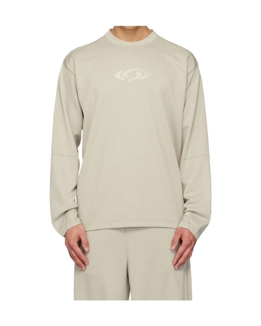 MM6 by Maison Margiela Natural X Salomon Collaboration Mesh T-Shirt for men