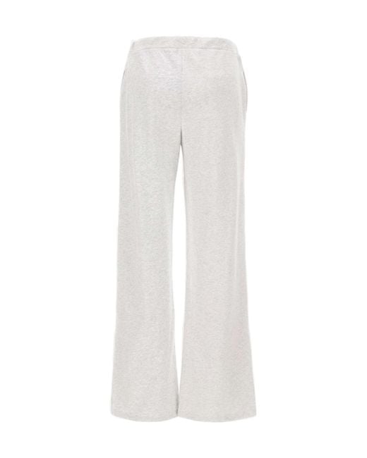 Entire studios White Drawstring Straight-Leg Pants