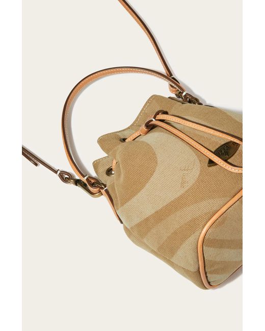 Emilio Pucci Natural Yummy Drawstring Bucket Bag