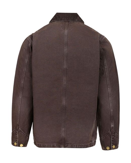 Carhartt Brown 'Chore' Jacket for men