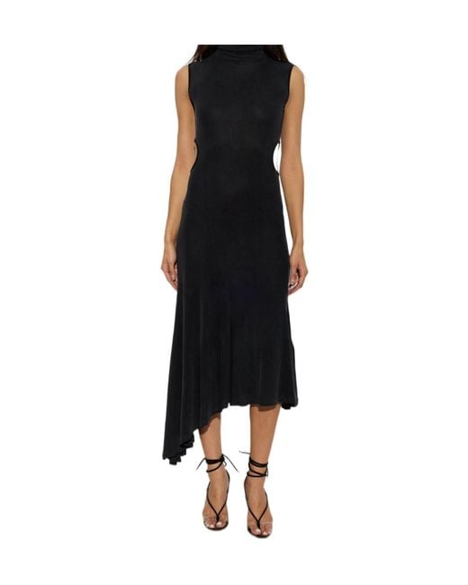 Off-White c/o Virgil Abloh Black Asymmetrical Dress