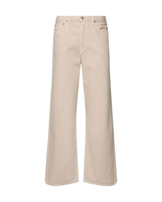 Agolde Natural Belt Loop Jeans