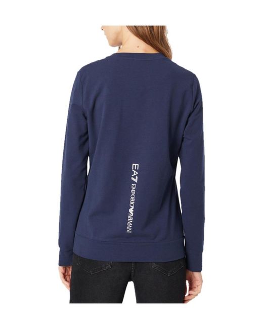Emporio Armani Blue Logo Sweater