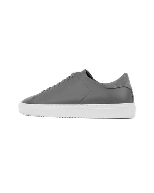 Axel Arigato Gray Clean 90 Low-Top Sneakers for men