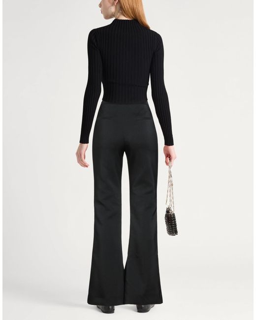 Marni Black Solid Color Flared Pants