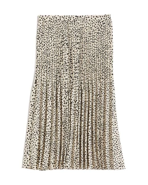 Max Mara Multicolor Studio Mstlegno Pleated Midi Skirt