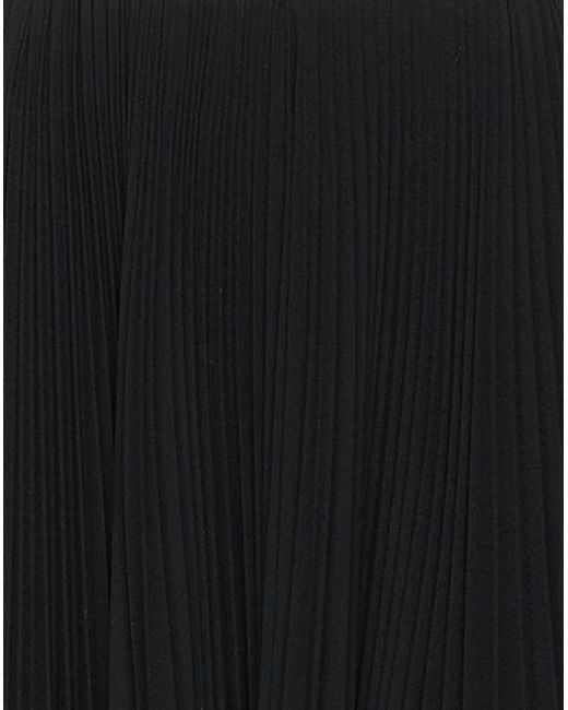Balenciaga Black Simple Pleated Skirt