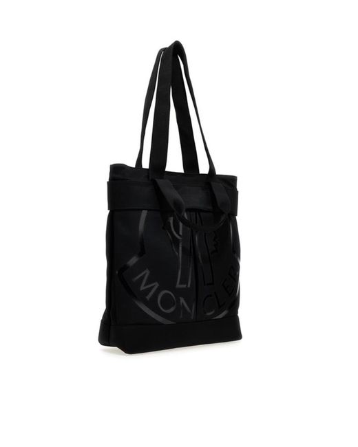 Moncler Black Logo Handbag