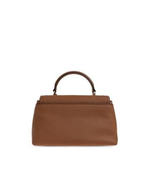 MICHAEL Michael Kors Brown Tribeca Chain-Detail Crossbody Bag