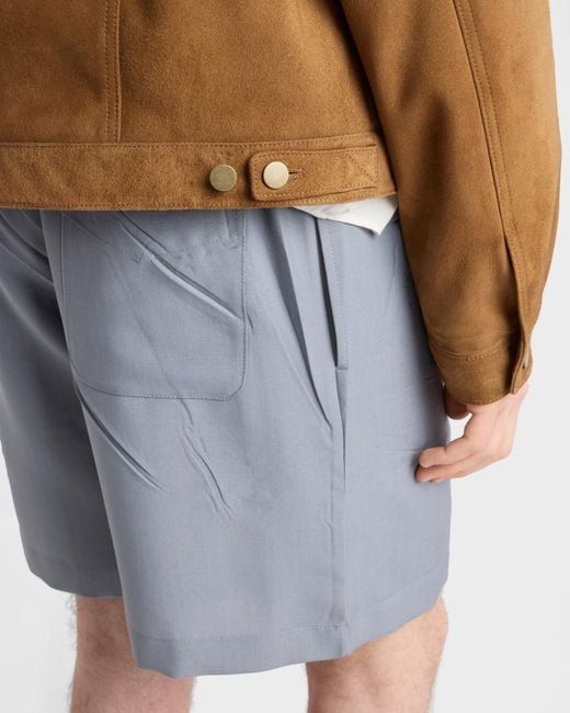 Prada Brown Suede Jacket for men